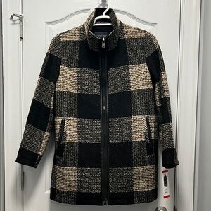 Pendleton Black and Cream Plaid Jacket
